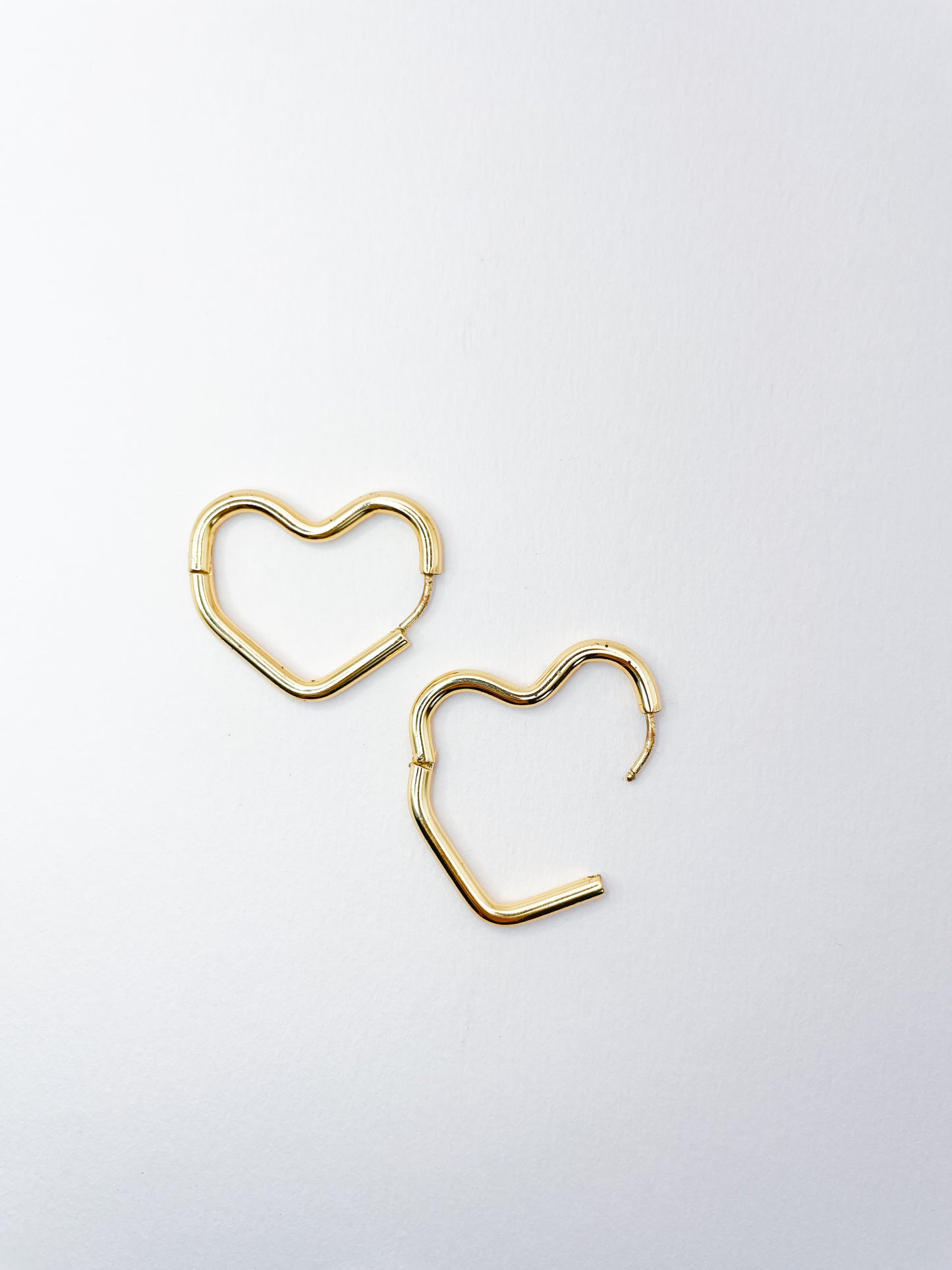 Boucles Big Love Dorées
