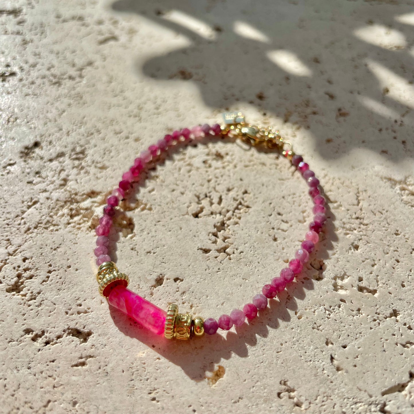 Bracelet Biba Grenat
