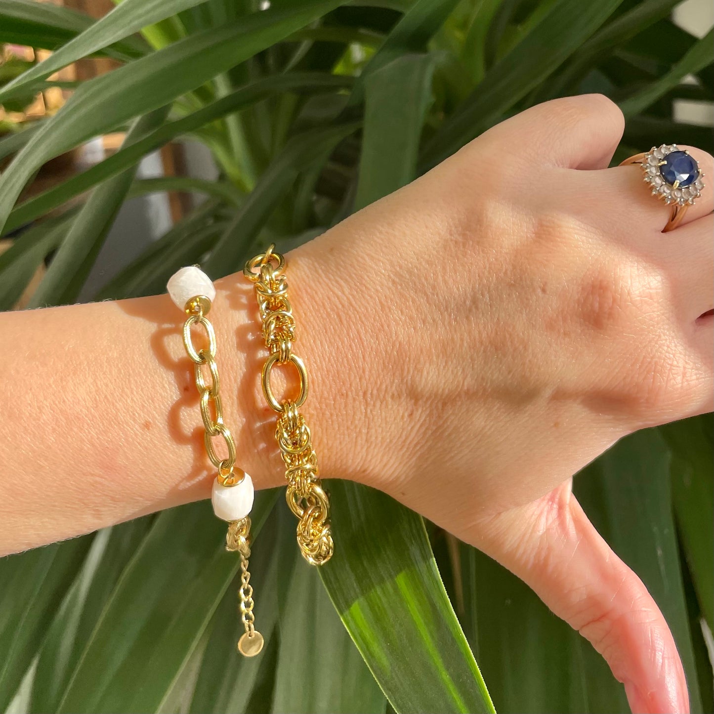 Bracelet Ricky quartz blanc