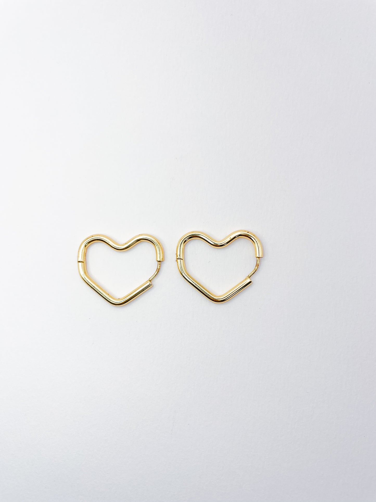 Boucles Big Love Dorées