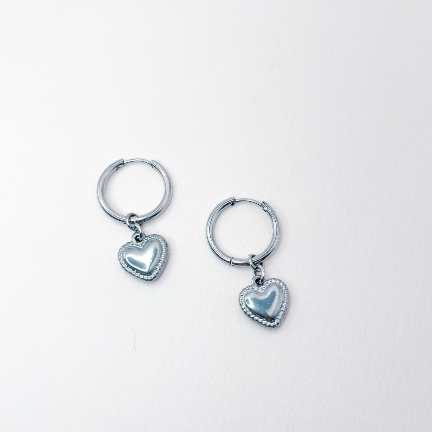 Boucles L’amour Argentées