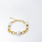 Bracelet Ricky quartz blanc