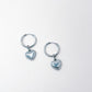 Boucles L’amour Argentées